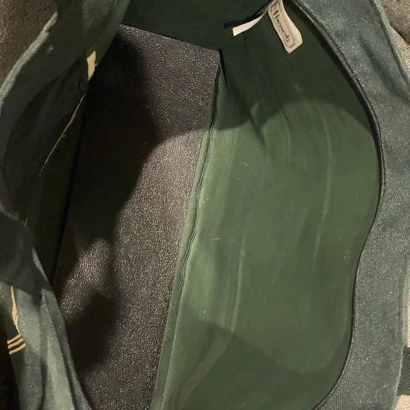 Green and Gold Harrods reusable tote - Picture 5 of 6